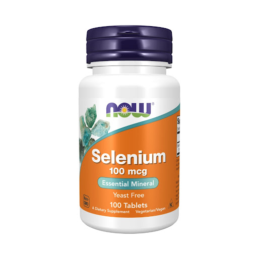 SELENIUM 100 MCG X 100 TABLETAS (NOW)