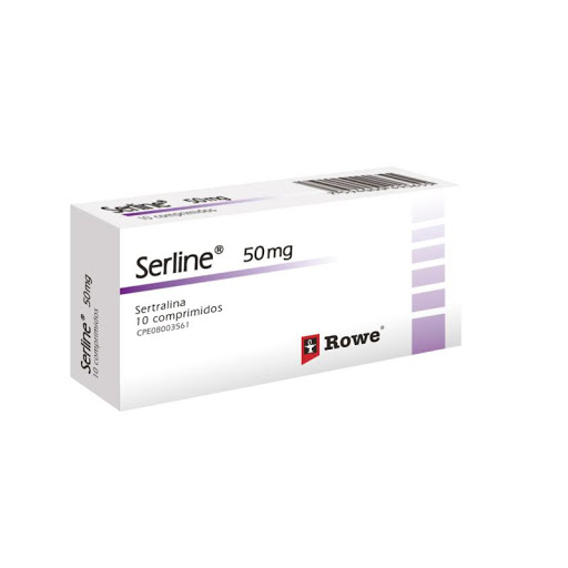 SERLINE (SERTRALINA) 50MG X 10 COMPRIMIDOS (MEGALABS)