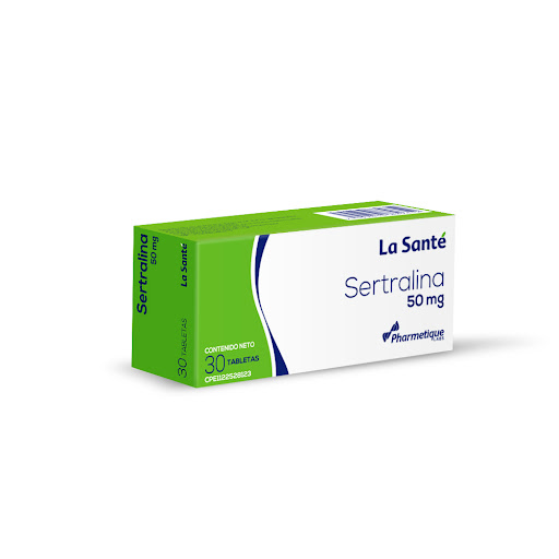 [7592454003780] SERTRALINA  50MG X 30 TABLETAS (LA SANTE)