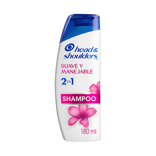 SHAMPOO 2 EN 1 SUAVE Y MANEJABLE 180ML (HEAD&SHOULDERS)