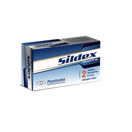 [7594001101420] SILDEX (SILDENAFIL) 50MG X 2 TABLETAS (PLUSANDEX)