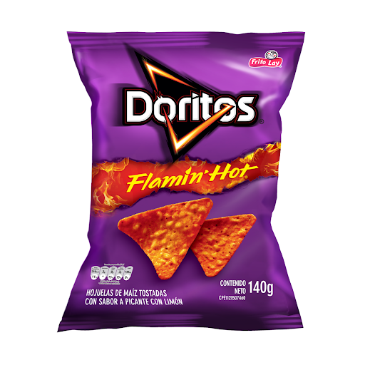 SNACK DORITOS FLAMMING HOT X 140GR (DORITOS)