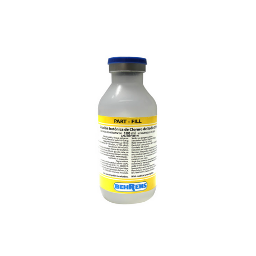 SOLUCION FISIOLOGICA (CLORURO DE SODIO) 0.9% X 100ML (BLUE MEDICAL)