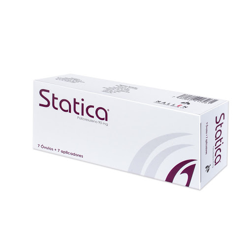 STATICA (POLICRESULENO) 90MG X 7 OVULOS + 7 APLICADORES (ARO PHARMA)