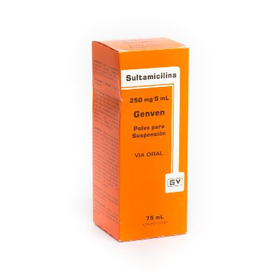 SULTAMICILINA SUSPENSION  250MG/5ML X 75ML (GENVEN)