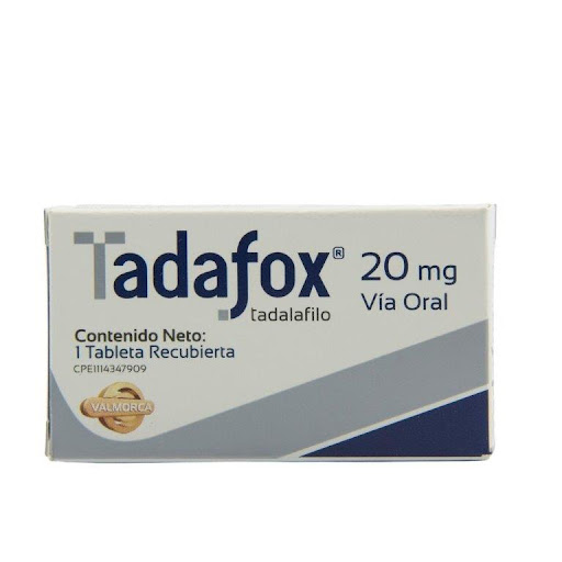 TADAFOX (TADALAFIL) 20MG X 1 TABLETA (VALMORCA)