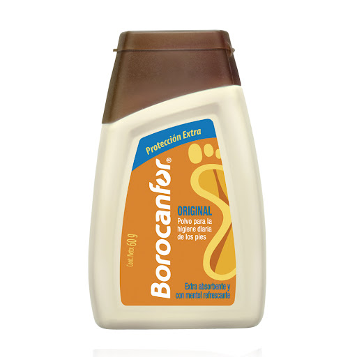 TALCO PARA PIES ORGINAL X 60 GR (BOROCANFOR)