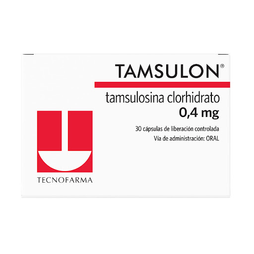 TAMSULON (TAMSULOSINA CLORHIDRATO) 0,4 MG X 30 TABLETAS L.P (ADIUM PHARMA)