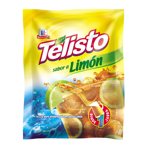 [7591141221414] TELISTO MEZCLA PARA PREPARAR TE SABOR A LIMON BOLSA 90GR