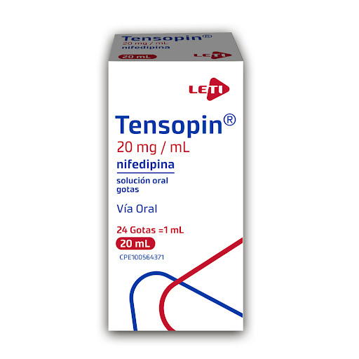 TENSOPIN GOTAS (NIFEDIPINA) 20MG/ML X 20ML (LETI)