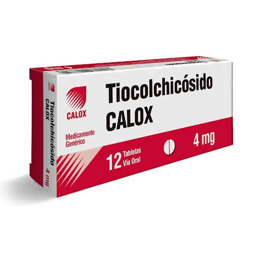 [7591519007749] TIOCOLCHICOSIDO  4MG X 12 TABLETAS (CALOX)