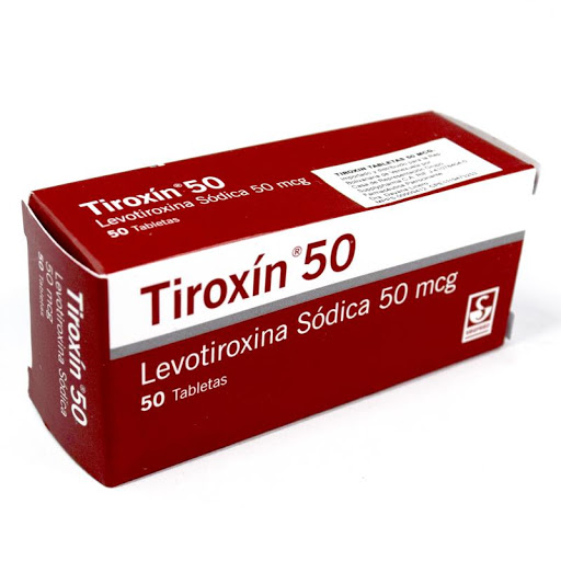 TIROXIN (LEVOTIROXINA) 50MCG X 50 TABLETAS (MEYER)