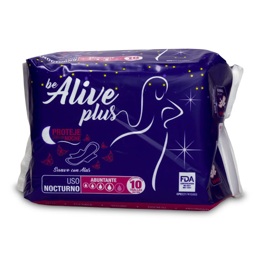 [7597257000059] TOALLA SANITARIA ALIVE 290 MM NOCTURNA (ALIVE)