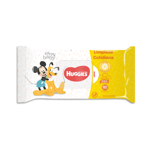 TOALLAS HUMEDAS TRIPLE PROTECCION  80 UNIDADES (HUGGIES)