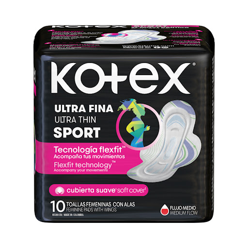 [7702425806511] TOALLAS SANITARIAS ULTRAFINA SPORT X 10 UND (KOTEX)
