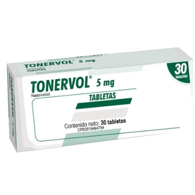 TONERVOL (NEBIVOLOL) 5MG X 30 TABLETAS (FARMA)