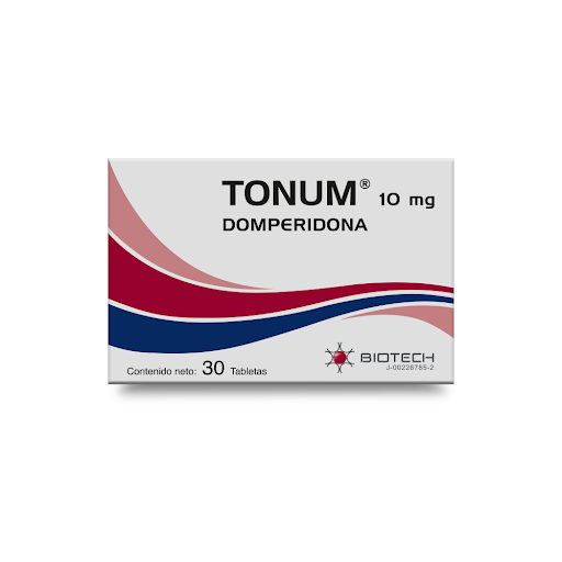 TONUM (DOMEPERIDONE) 10MG X 30 TABLETAS (BIOTECH)
