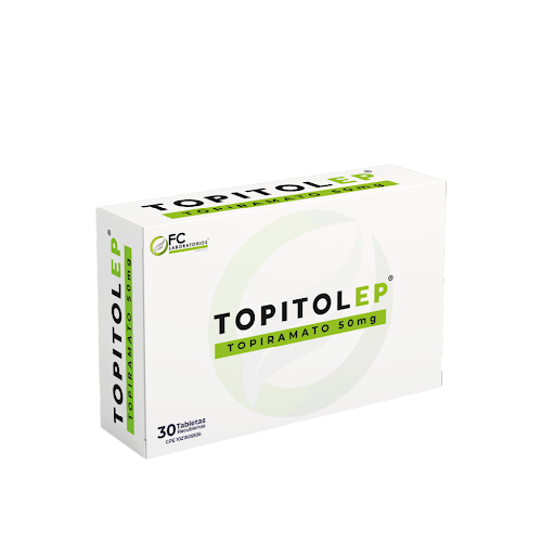 [7593090001222] TOPITOL (TOPIRAMATO) 50MG X 30 TABLETAS (FC PHARMA)