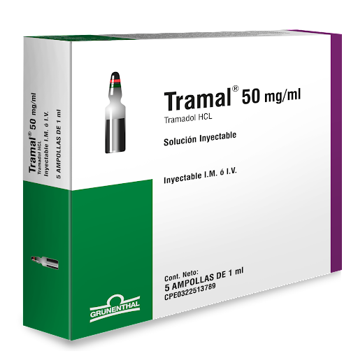 TRAMAL  AMPOLLAS 50MG/2ML X 5 AMP (CCM)