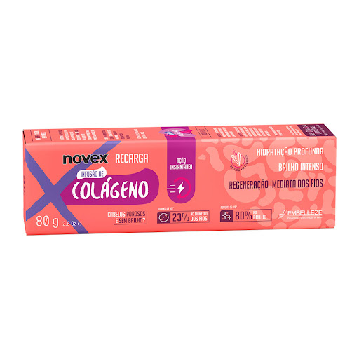 TRATAMIENTO CAPILAR RECARGA COLAGENO X 80 GR (NOVEX)