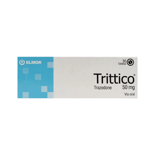 TRITTICO (TRAZODONE) 50MG X 30 TABLETAS (ELMOR)