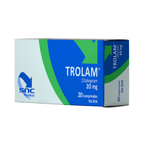 TROLAM (CITALOPRAM) 20MG X 20 COMPRIMIDOS (SNC)
