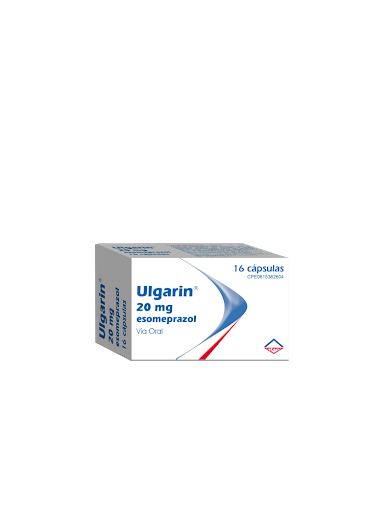 ULGARIN (ESOMEPRAZOL) 20MG X 16 CAPSULAS (LETI)