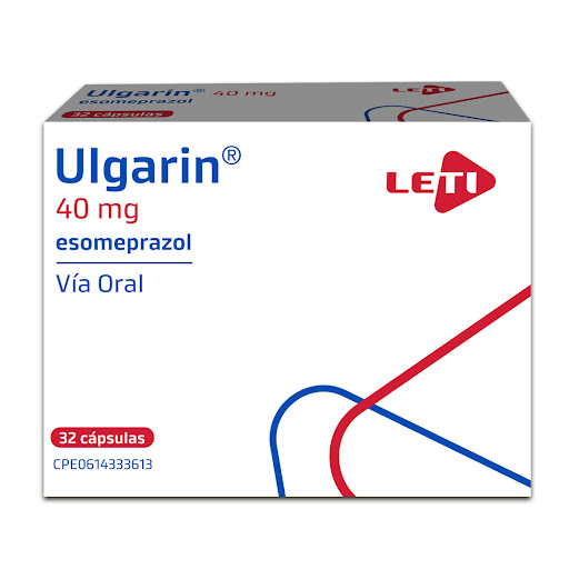 ULGARIN (ESOMEPRAZOL) 40MG X 32 CAPSULAS (LETI)