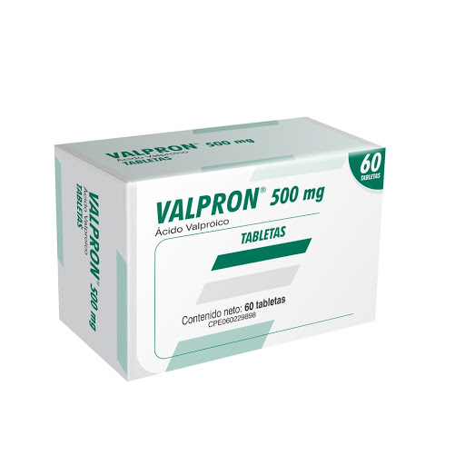 VALPRON (ACIDO VALPROICO) 500MG X 60 TABLETAS (FARMA)