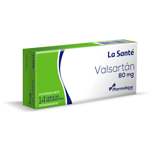 [7592454001465] VALSARTAN  80MG X 14 TABLETAS (LA SANTE)