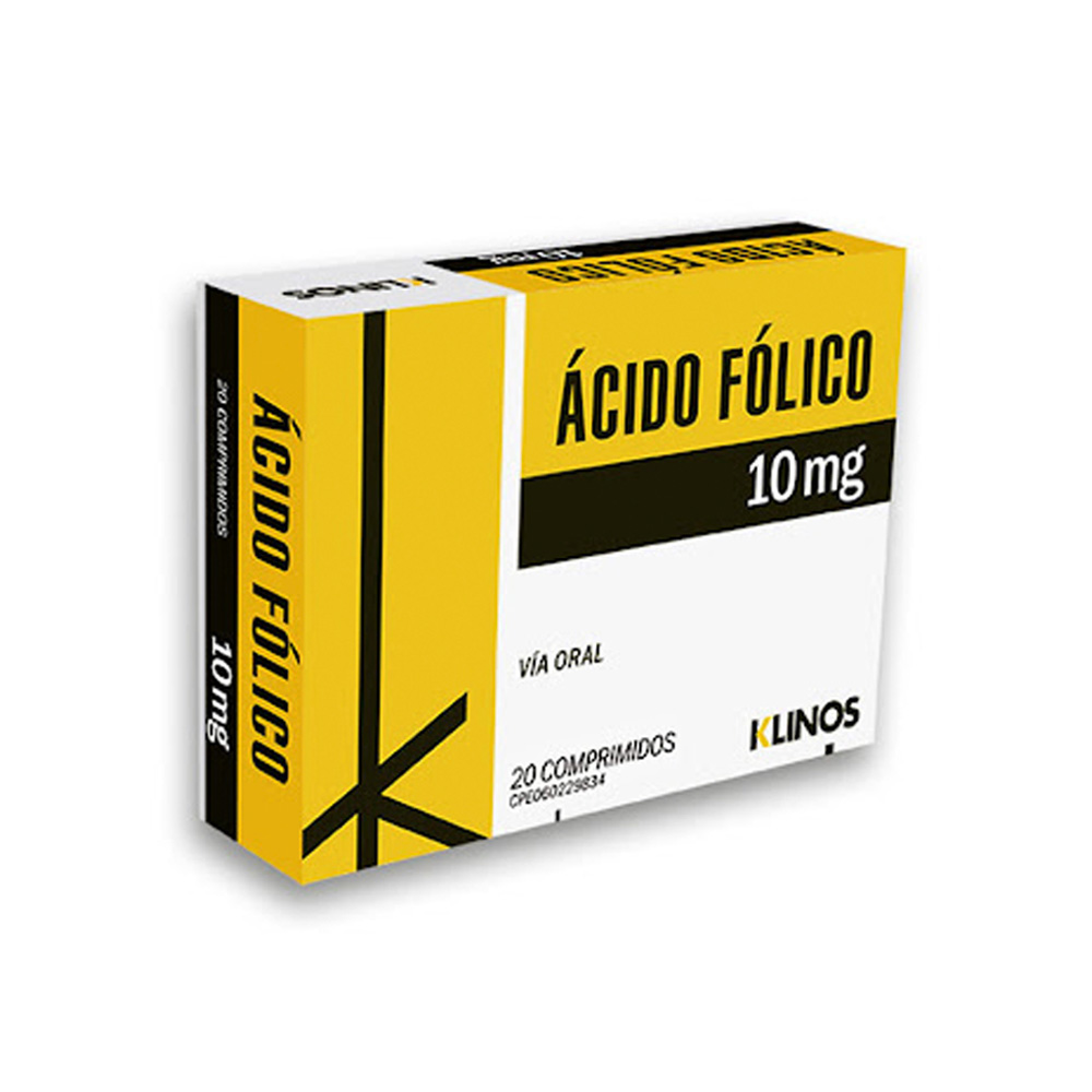[7591619000213] ÁCIDO FÓLICO  5MG X 30 COMPRIMIDOS (MEGALABS)