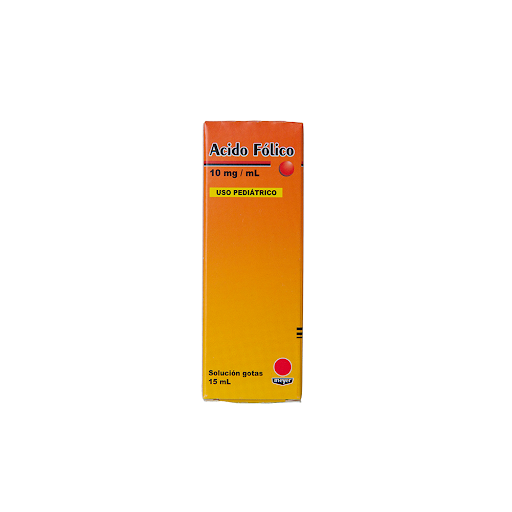 ÁCIDO FÓLICO GOTAS  10MG X 15ML (MEYER)
