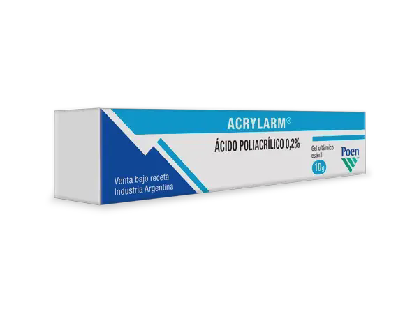 ACRYLARM GEL OFTALMICO (ACIDO POLIACRILICO) 0.2% X 10GR (MEGALABS)