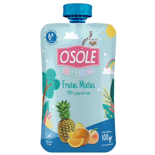 [7595826004323] COMPOTA DOYPACK BABY FRUTAS MIXTAS 100GR (OSOLE)
