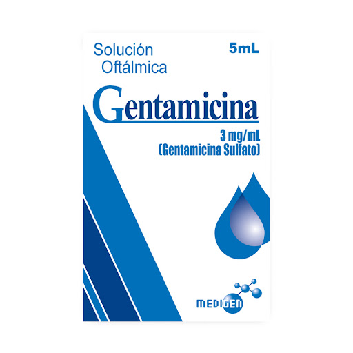GENTAMICINA  3MG/ML X 5ML SOLUCION OFTALMICA (OFTALMI)