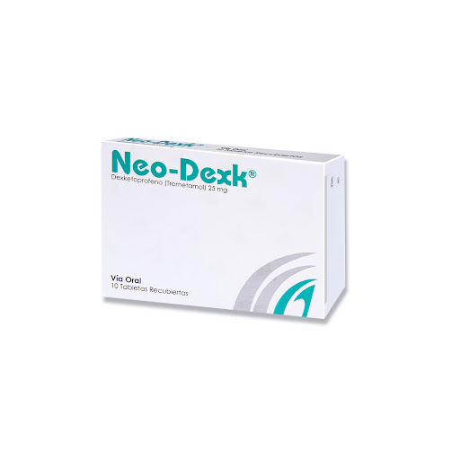 NEO-DEXK (DEXKETOPROFENO)25 MG10 COMPRIMIDOS