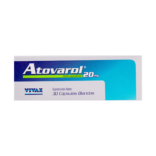 [7592432900148] ATOVAROL (ATORVASTATINA) 20MG X 30 CAPSULAS BLANDAS (CALOX)