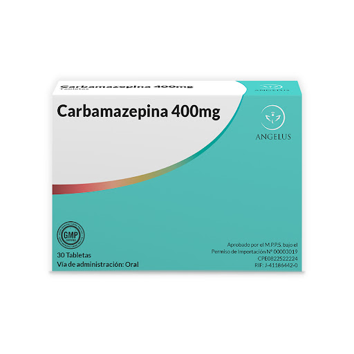 CARBAMAZEPINA  400MG X 30 TABLETAS (ANGELUS)