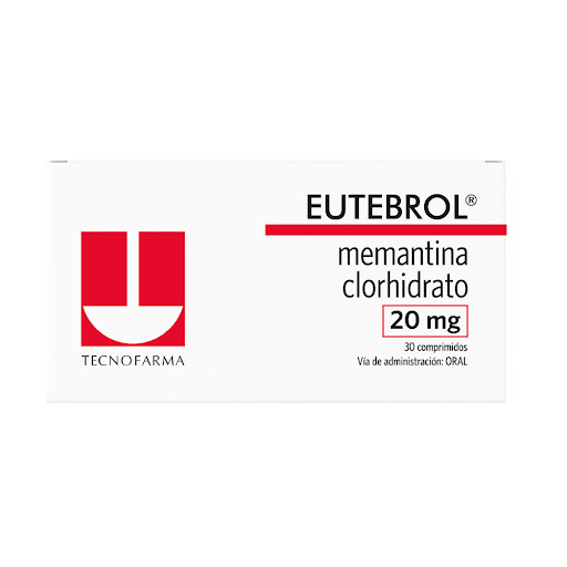 EUTEBROL (MEMANTINA)  20MG X 30 TABLETAS (ADIUM PHARMA)