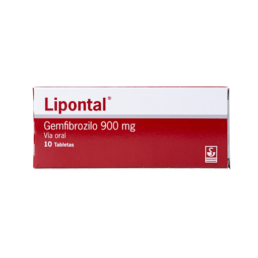 LIPONTAL (GEMFIBROZIL) 900MG X 10 TABLETAS (MEYER)