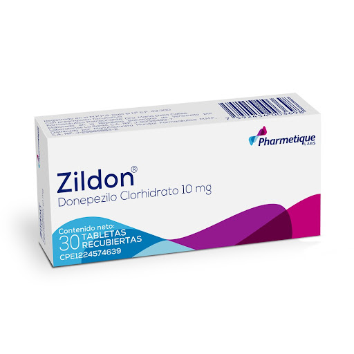 ZILDON (DONEPEZILO) 10MG X 30 TABLETAS (PHARMETIQUE)