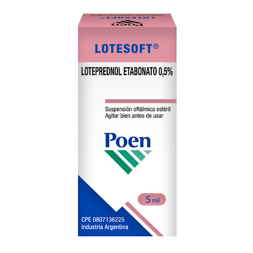 LOTEPREDNOL ETABONATO 0.5% X 5ML (LOTESOFT)