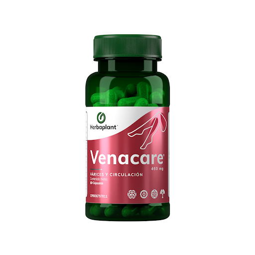 VENACARE (PRODUCTOS NATURALES) 460MG X 60 CAPSULAS (HERBAPLANT)