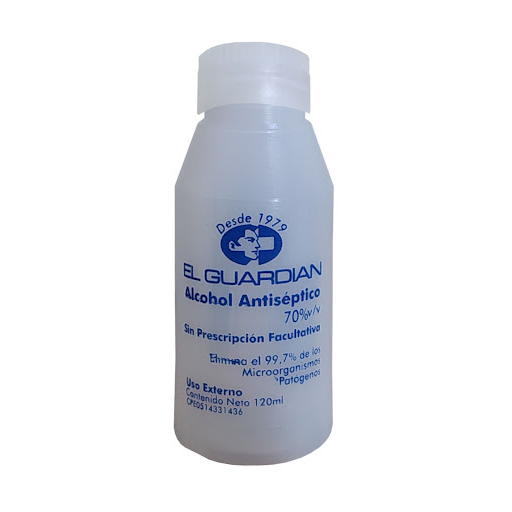 [7592044000083] ALCOHOL ANTISEPTICO 70% X 120ML (FARMQUIMICA)