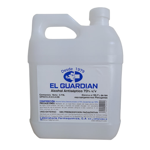 ALCOHOL ANTISEPTICO 70% x 3.785LT (FARMQUIMICA)