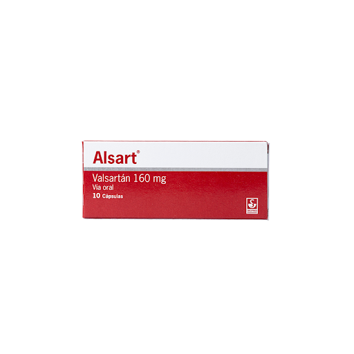 [7592601201045] ALSART (VALSARTAN) 160MG X 10 CAPSULAS (SIEGFRIED)