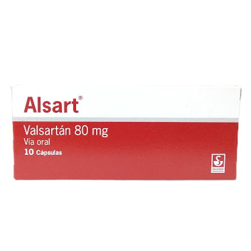 [7592601201021] ALSART (VALSARTAN) 80MG X 10 CAPSULAS (MEYER)