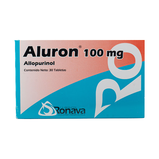 [7592806133042] ALURON (ALOPURINOL) 100MG X 30 TABLETAS (RONAVA)