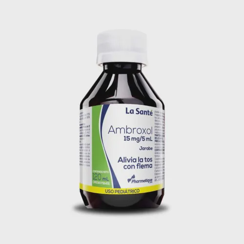 AMBROXOL JARABE PEDIATRICO 15MG/5ML X 120ML (LA SANTE)