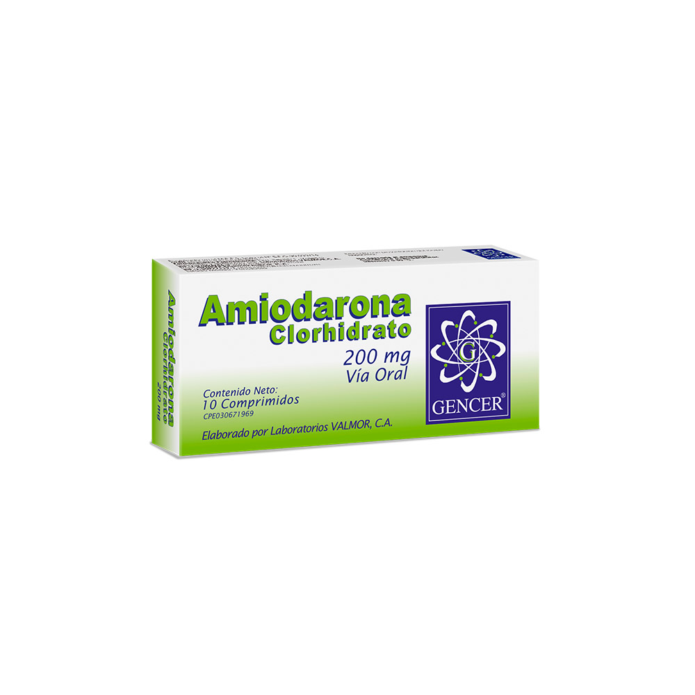 AMIODARONA 200MG X TABLETAS (VALMORCA)